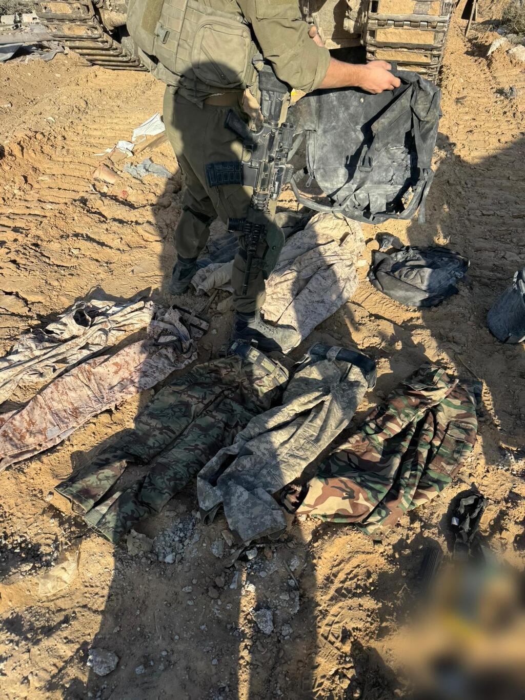 פעילות צוות הקרב של חטיבות הנח״ל וגולני בפיקוד אוגדת עזה במרחב רפיח ברצועת עזה