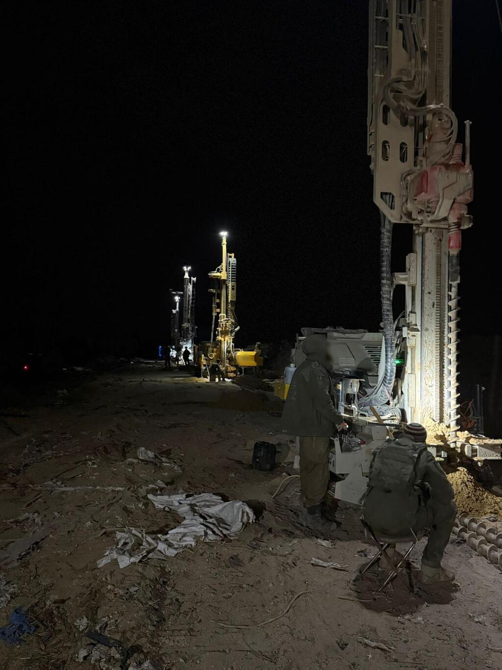 פעילות צוות הקרב של חטיבות הנח״ל וגולני בפיקוד אוגדת עזה במרחב רפיח ברצועת עזה