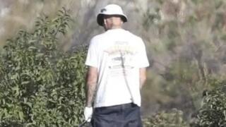 ג'סטין ביבר במגרש הגולף