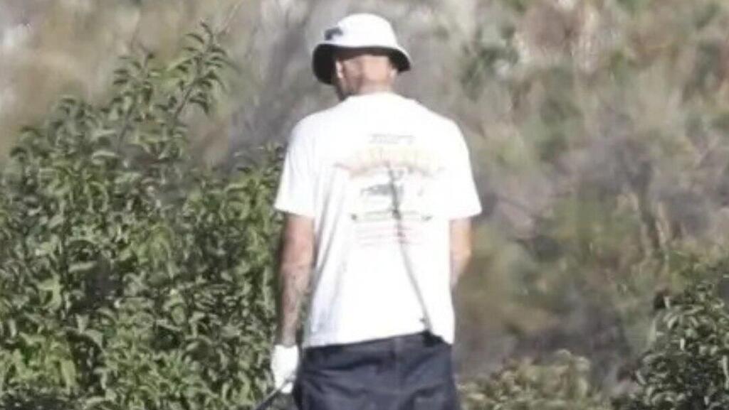 ג'סטין ביבר במגרש הגולף