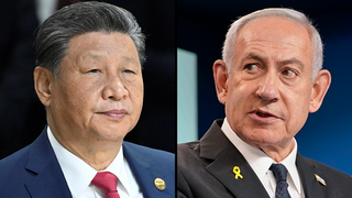Chinese President Xi Jinping, Prime Minister Benjamin Netanyahu 