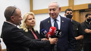 ראש הממשלה נתניהו ורעייתו מצביעים בבחירות לוועידת הליכוד