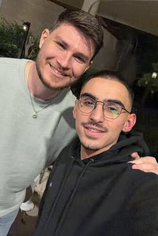 רום ברסלבסקי וסשה טרופנוב