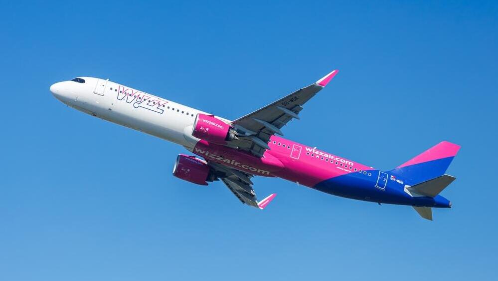 Лайнер авиакомпании Wizz Air (Фото: Markus Mainka / shutterstock) וויזאייר - זולים מתמיד בימים הקרובים