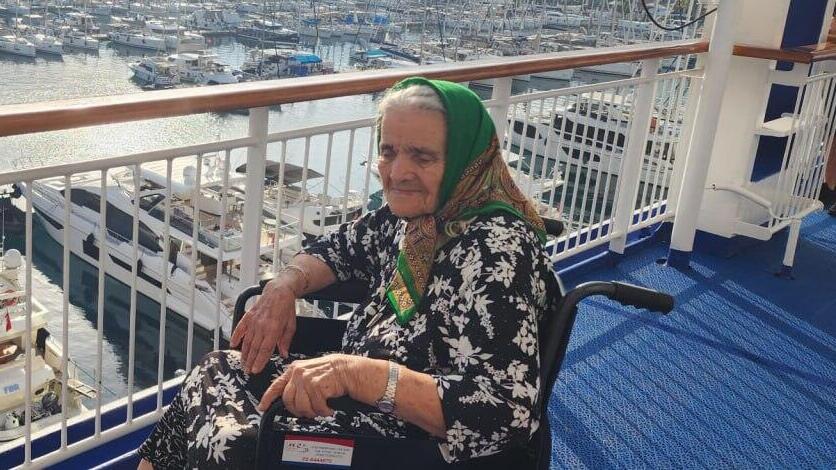 מרים ליבי בהפלגה