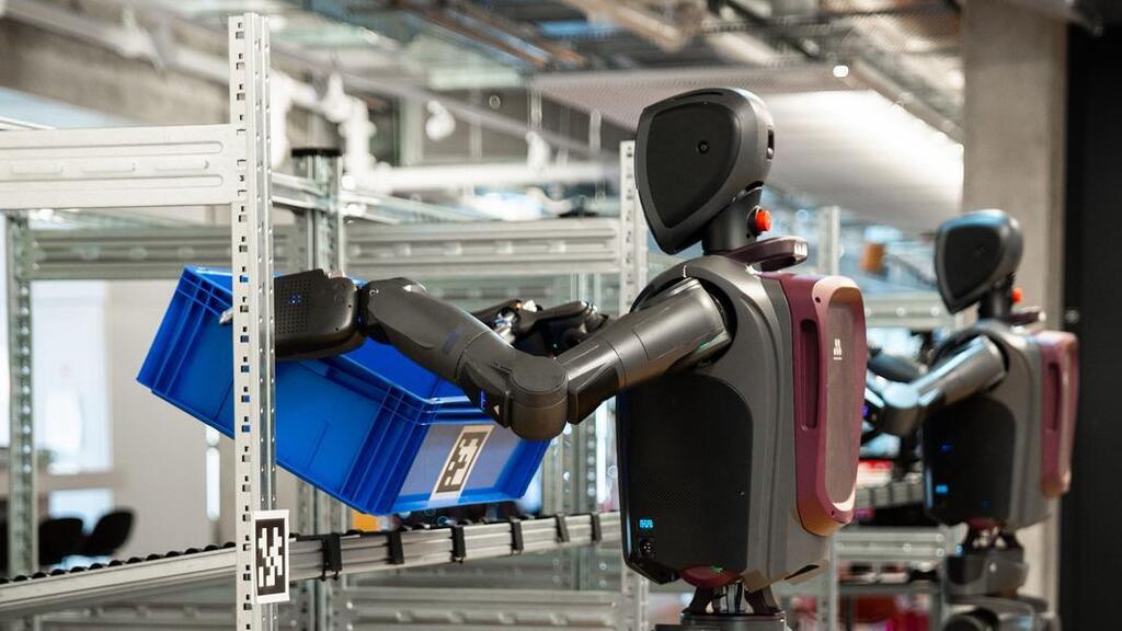 Робот израильской компании Mentee (Фото: снимок экрана) מתוך עמוד הלינקדאין של מנטי