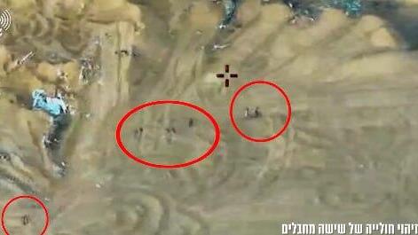 תיעוד מזיהוי המחבלים ותקיפתם במרחב רפיח