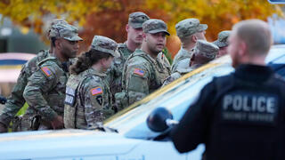 ארה"ב וושינגטון הבירה ירי ב חיילים של המשמר הלאומי