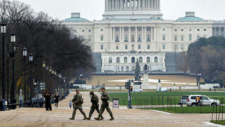 חיילי המשמר הלאומי ארה"ב וושינגטון קפיטול