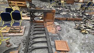 ההרס בבית הכנסת