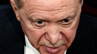 נשיא טורקיה ארדואן נואם מול האפיפיור ליאו ה-14 ב אנקרה