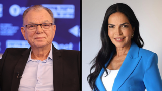 מימין לשמאל: ד"ר גלית קאופמן, מנכ"לית בית החולים הציבורי אסותא אשדוד, יו"ר ההסתדרות הרפואית פרופ' ציון חגי