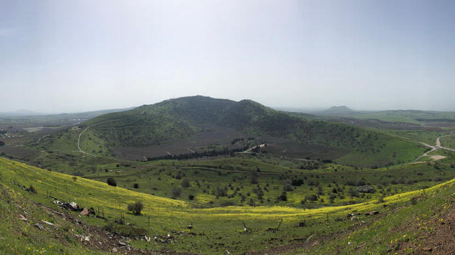 הר הגעש בנטל ברמת הגולן