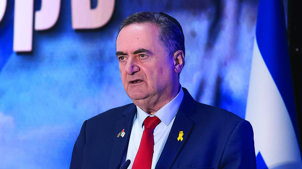 Defense MInister Israel Katz (Photo: Alex Kolomoisky) שר הביטחון ישראל כ"ץ