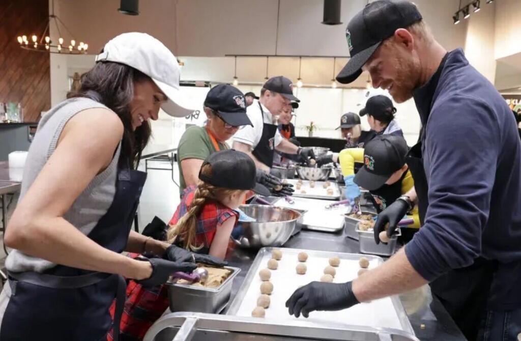 הנסיך הארי, מייגן מרקל והנסיכה ליליבת (צילום: אינסטגרם) הנסיך הארי מייגן מרקל