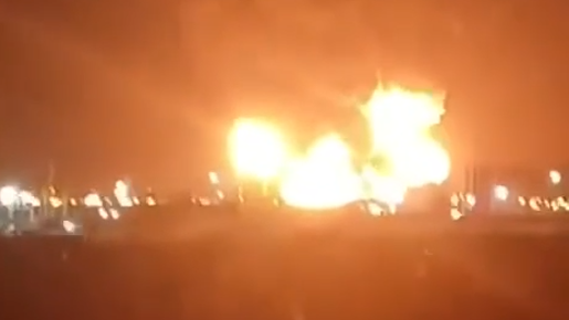 שריפה שדה גז כורדיסטן עיראק תקיפת כטב"ם