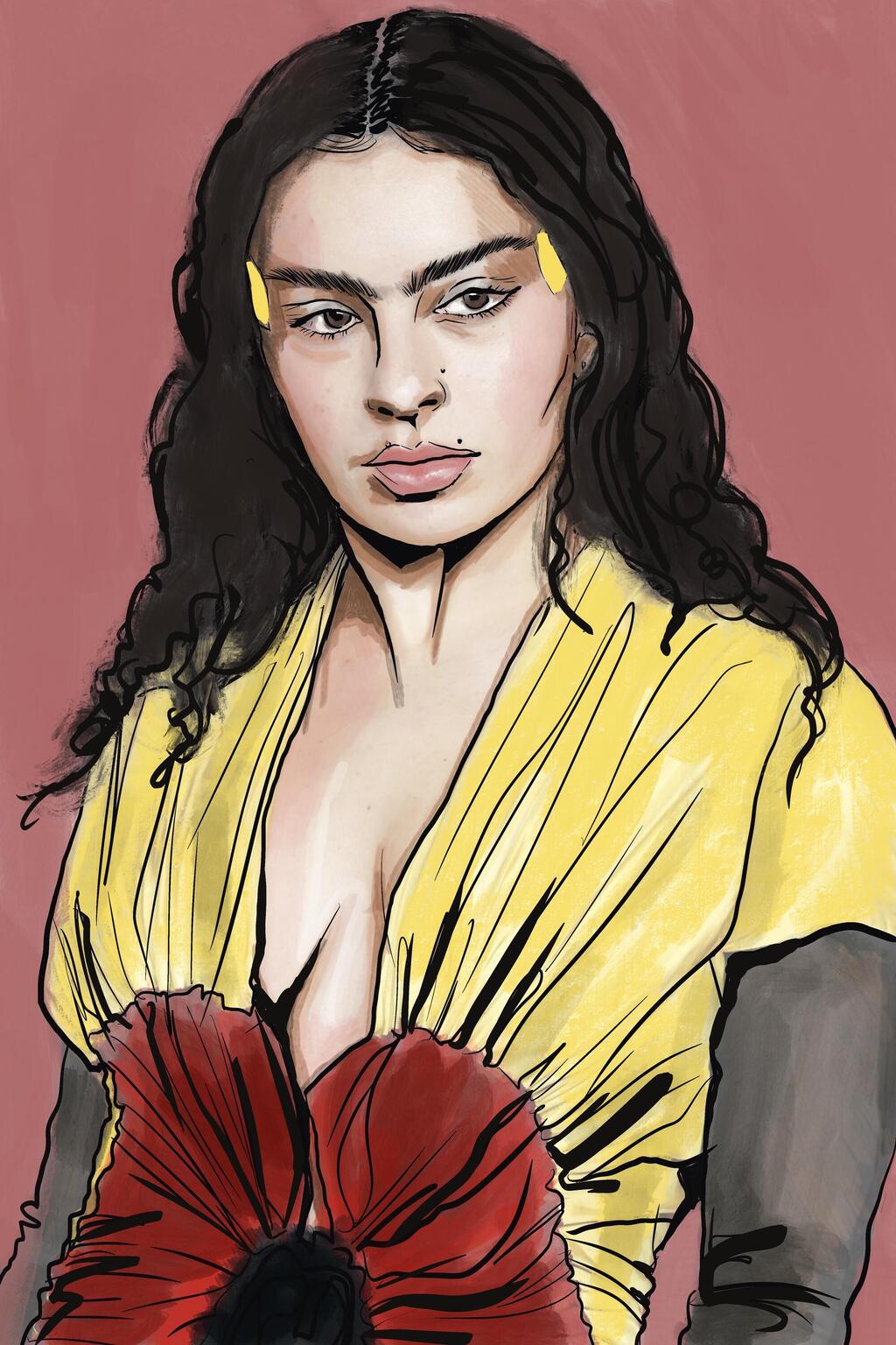 איור של צ'ארלי XCX