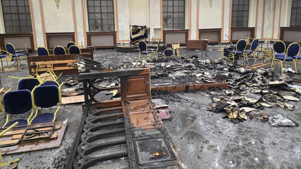 После поджога החשוד בהצתה נעצר