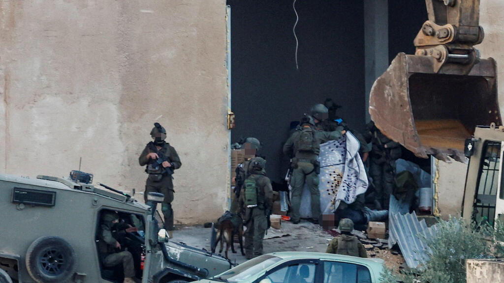 ג'נין פשיטה חיילים צה"ל מעצר מבוקשים