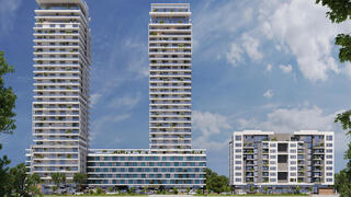 הדמיית פרוקיט פינוי בינוי בקריית אליעזר בחיפה של חברת קרדן