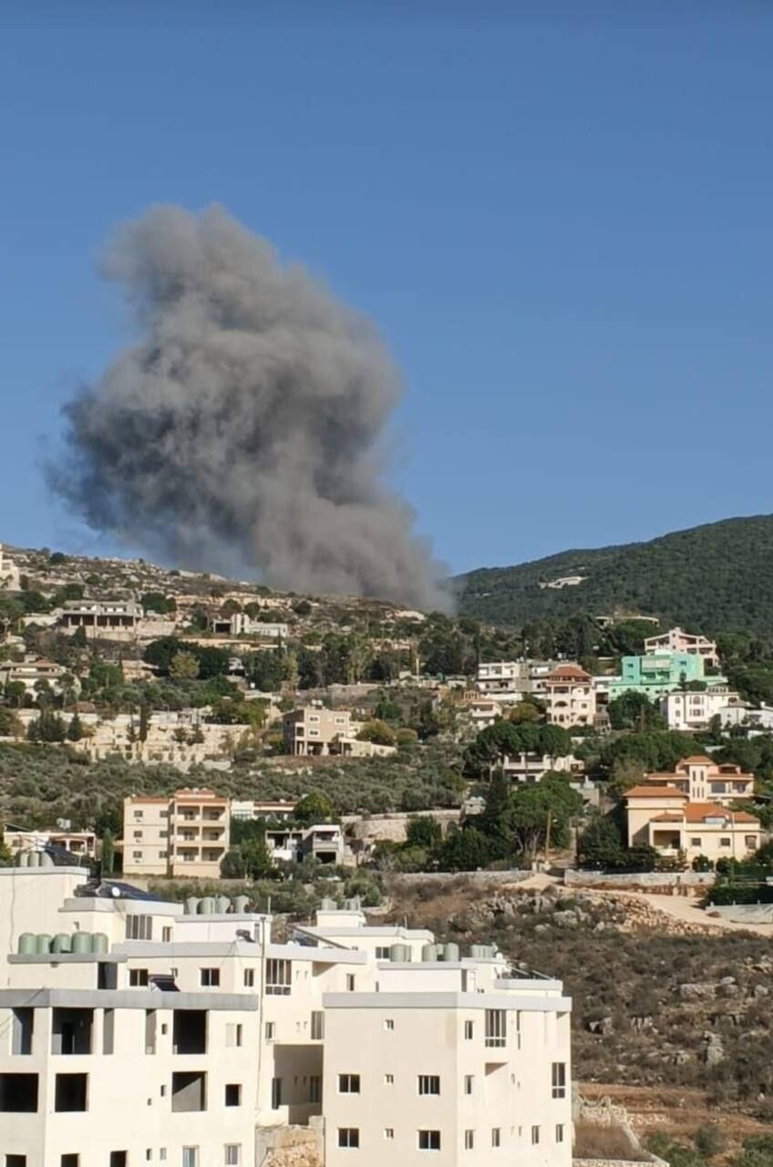 Israeli strikes in Mahmoudiyeh, southern Lebanon תקיפות בדרום לבנון, אזור אל-מחמודיה