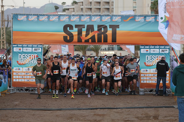 International Desert Marathon in Eilat 