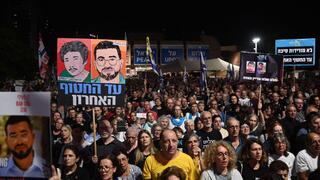 עצרת בכיכר החטופים