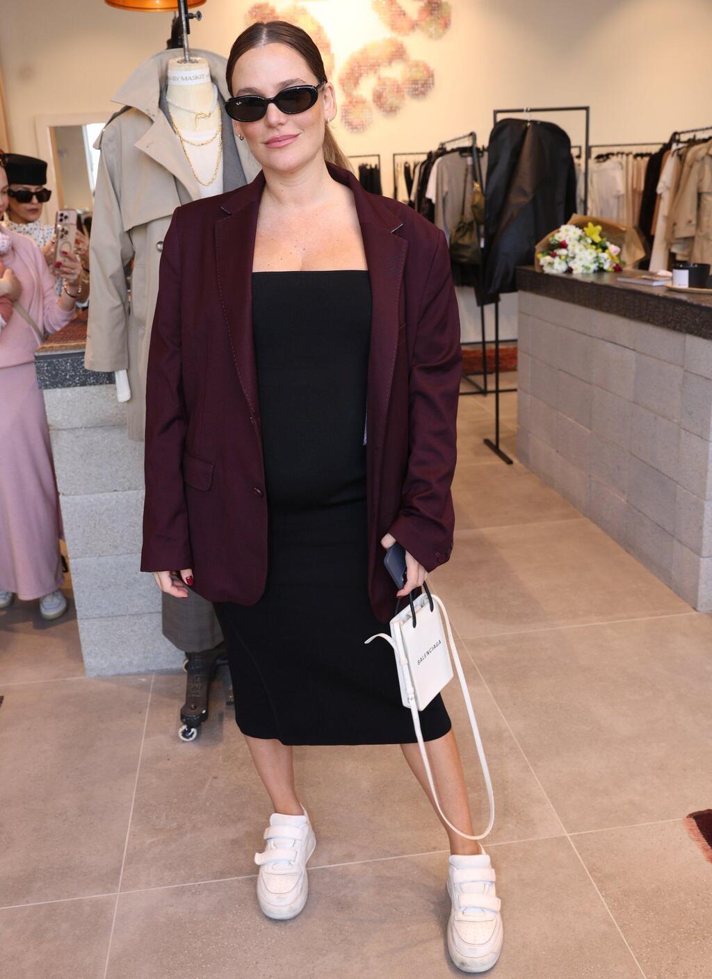 Dana Frieder at the launch of Maskit x Shai Franco’s collection (Photo: Rafi Delouya
) דנה פרידר בהשקת הקולקציה של משכית x שי פרנקו