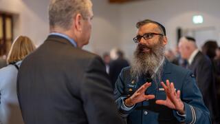 מתוך כנס הרבנים הצבאיים היהודיים שנערך בברלין