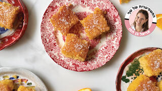 עוגת סולת ותפוזים