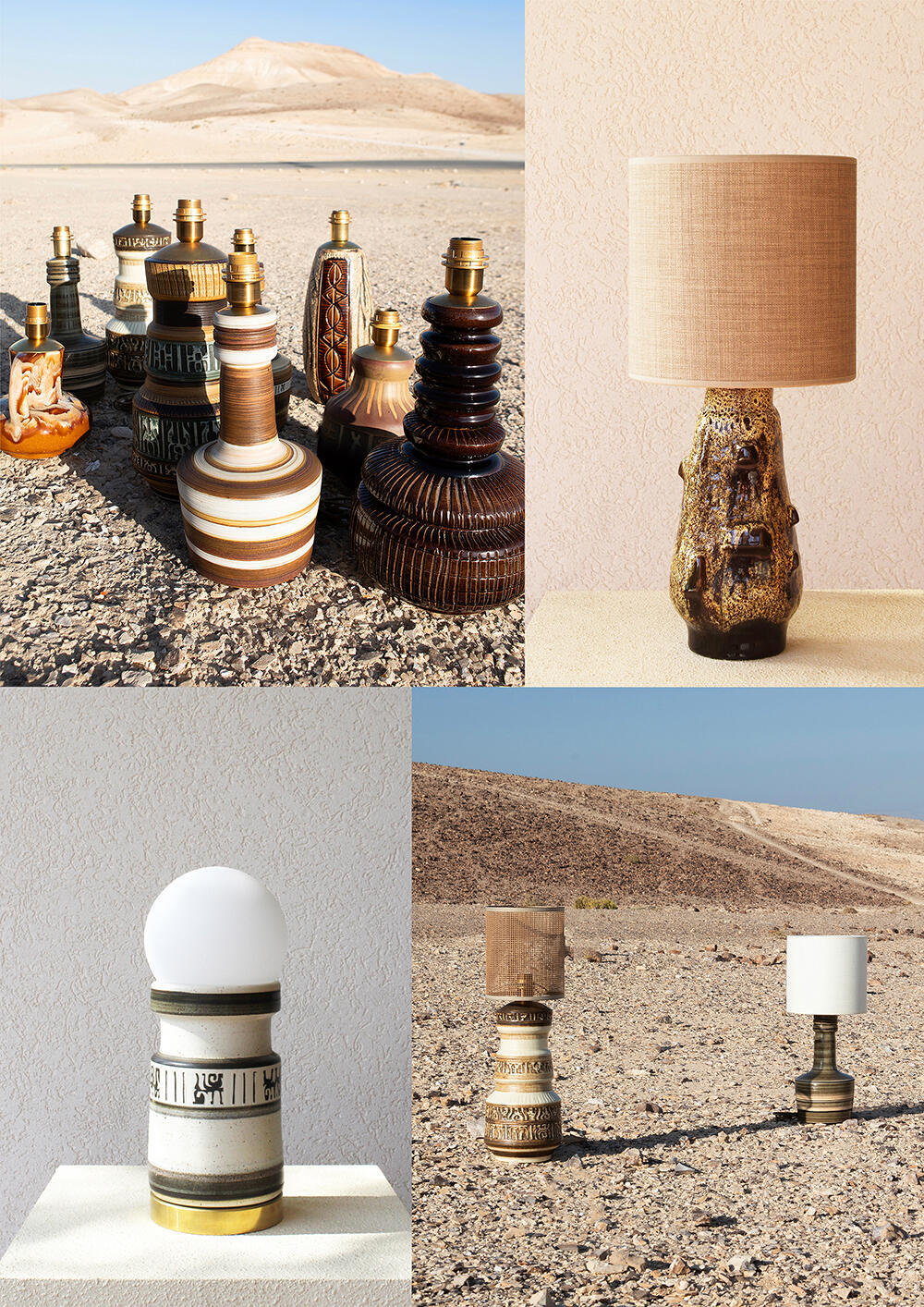 גופי תאורה מכדים ישנים, טלי צלניק, PIECE OF MINE