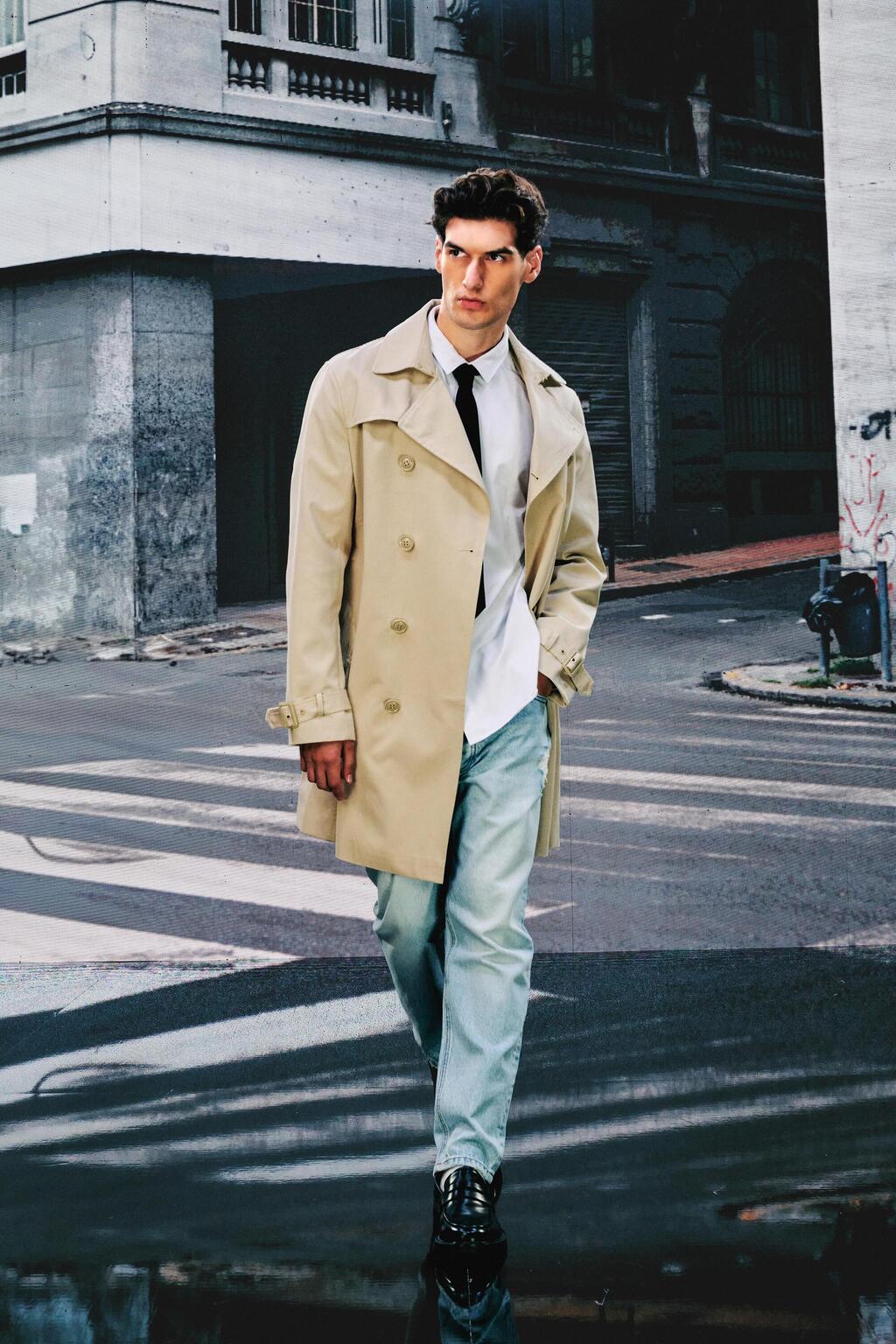 A monochrome color palette and relaxed silhouettes. SEBO, fall-winter 2024-25 collection (Photo: Shalev Ariel) SEBO, קולקציית סתיו-חורף 2024-25