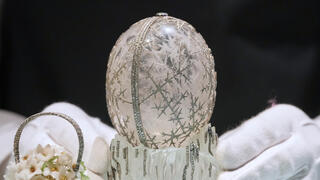 ביצת הפברז'ה שמוצעת למכירה