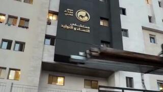 תיעודים ברשתות של שיקום אגף הנשים והיולדות מבית החולים שיפא בעיר עזה