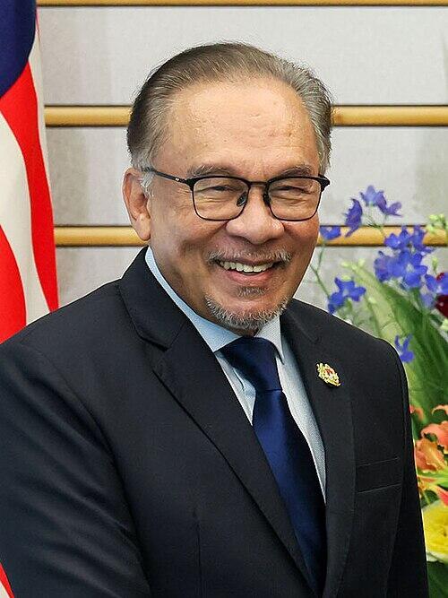Malaysian Prime Minister Anwar Ibrahim has met with Hamas officals, won't back down (Photo: AP) אנואר איברהים, ראש ממשלת מלזיה