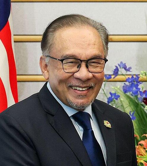 Supporter of Hamas: Anwar Ibrahim, prime minister of Malaysia (Photo: AP) אנואר איברהים, ראש ממשלת מלזיה