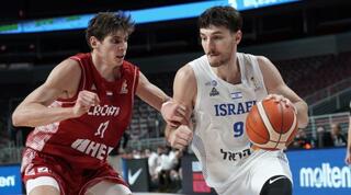 רומן סורקין חודר לסל