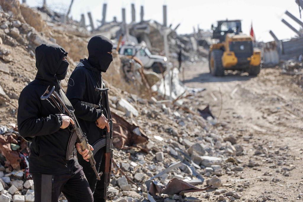 Photo: Omar AL-QATTAA / AFP חיפושים בג'באליה