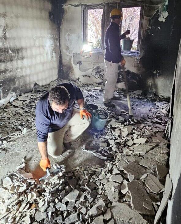 פעולות איתור וזיהוי גופות של צוות רשות העתיקות בשבעה באוקטובר