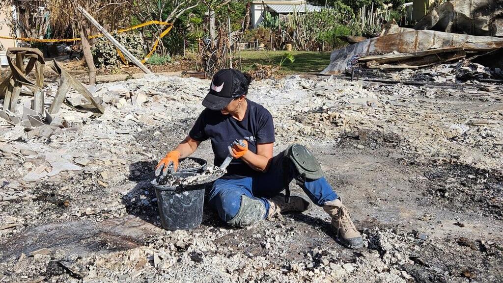 פעולות איתור וזיהוי גופות של צוות רשות העתיקות בשבעה באוקטובר