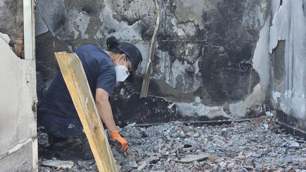 פעולות איתור וזיהוי גופות של צוות רשות העתיקות בשבעה באוקטובר