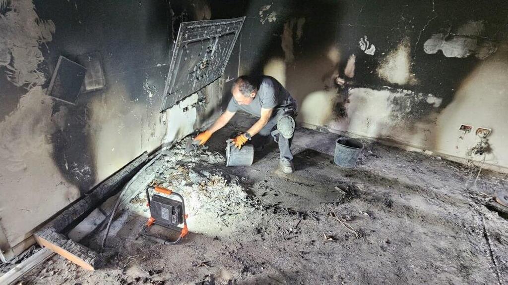 פעולות איתור וזיהוי גופות של צוות רשות העתיקות בשבעה באוקטובר