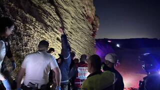 רוכב אופניים נפל מ צוק סמוך לשמורת ים גדור