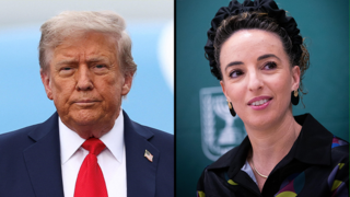 עידית סילמן ודונלד טראמפ