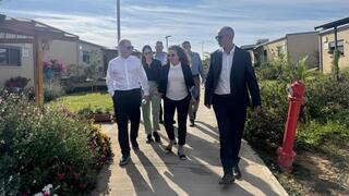 ביקורם של סגן שר פיתוח הקהילות והטריטוריות האוקראיני ונציג שגרירות אוקראינה בישראל בקיבוץ בארי