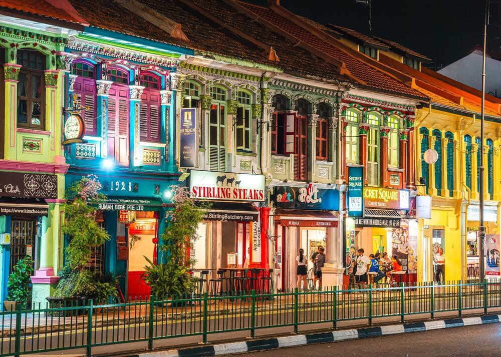 Joo Chiat Road, Singapore (Photo: Stephan Dost/ shutterstock) Joo Chiat Road, סינגפור