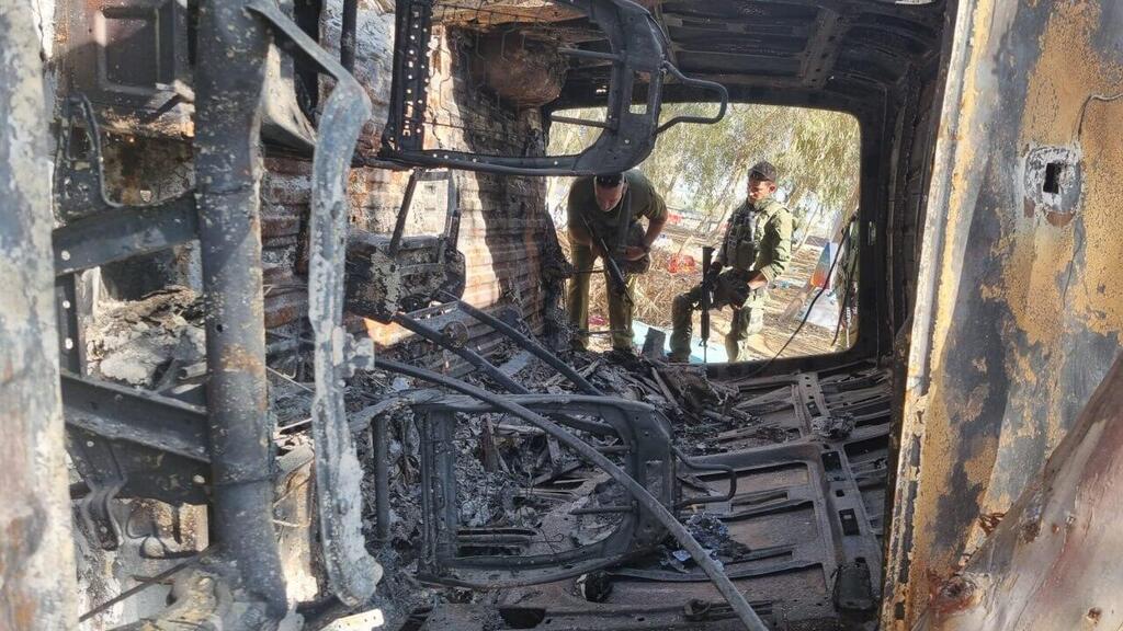 Photo: Ilana Curiel פעולות איתור וזיהוי גופות של צוות רשות העתיקות בשבעה באוקטובר