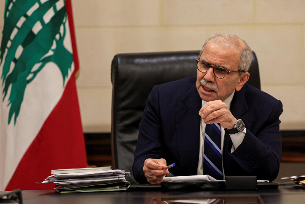 Lebanese Prime Minister Nawaf Salam (Photo: REUTERS/Mohamed Azakir) ראש ממשלת לבנון נואף סלאם