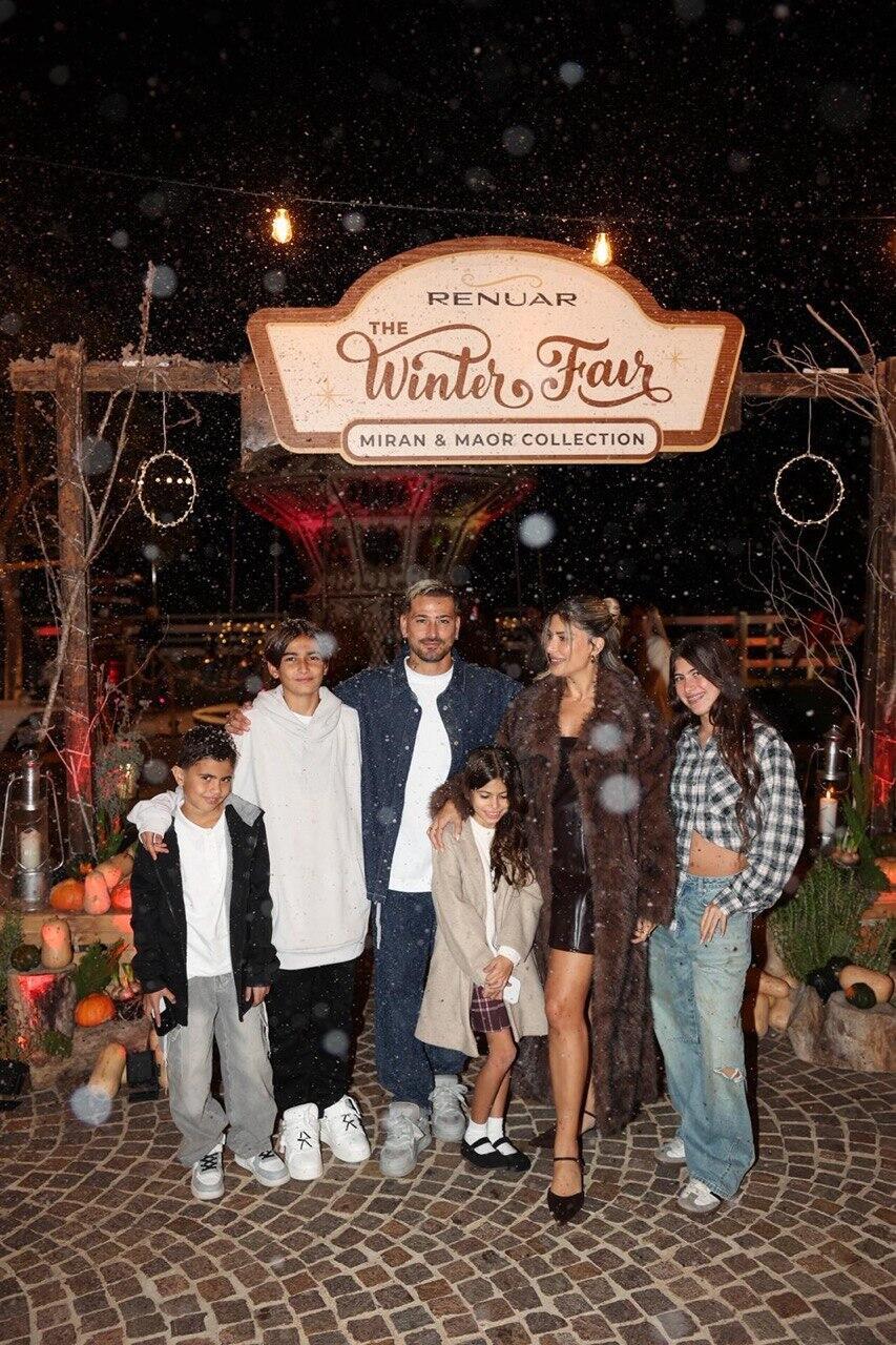 עם הילדים (צילום: אור גפן) אירוע רנואר