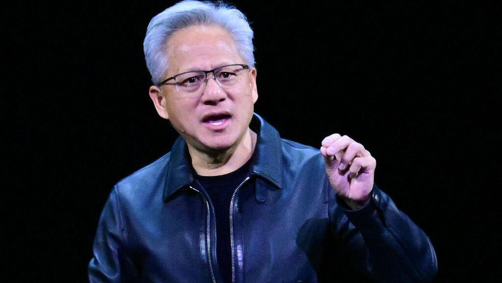 Nvidia CEO Jensen Huang (Photo: Jim Watson/ AFP) מנכ"ל אנבידיה ג'נסן הואנג